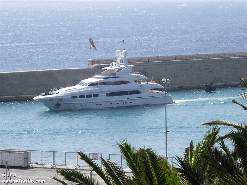 seven s (Yacht) - IMO 9570929, MMSI 319505000, Call Sign ZGAK2 under the flag of Cayman Islands