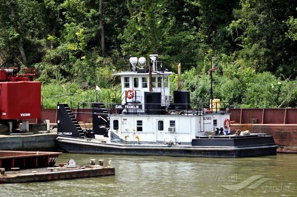 earl franklin (Towing vessel) - IMO , MMSI 367662390, Call Sign WDH8876 under the flag of United States (USA)