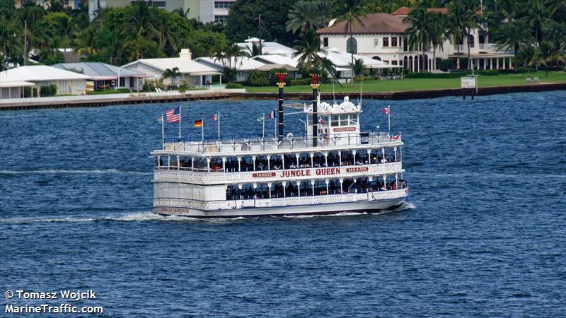 jungle queen iv (Passenger ship) - IMO , MMSI 367752540, Call Sign WD19827 under the flag of United States (USA)