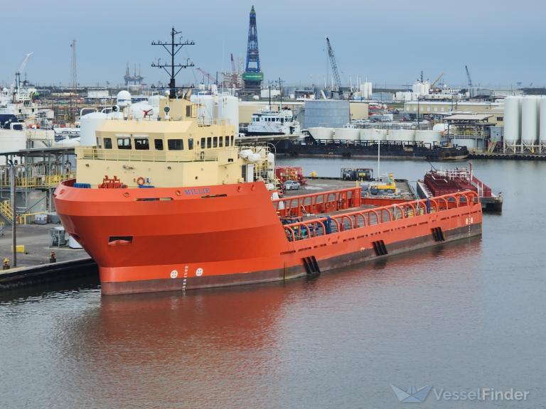 millie (Offshore Tug/Supply Ship) - IMO 9732498, MMSI 368179260, Call Sign WDL9456 under the flag of United States (USA)