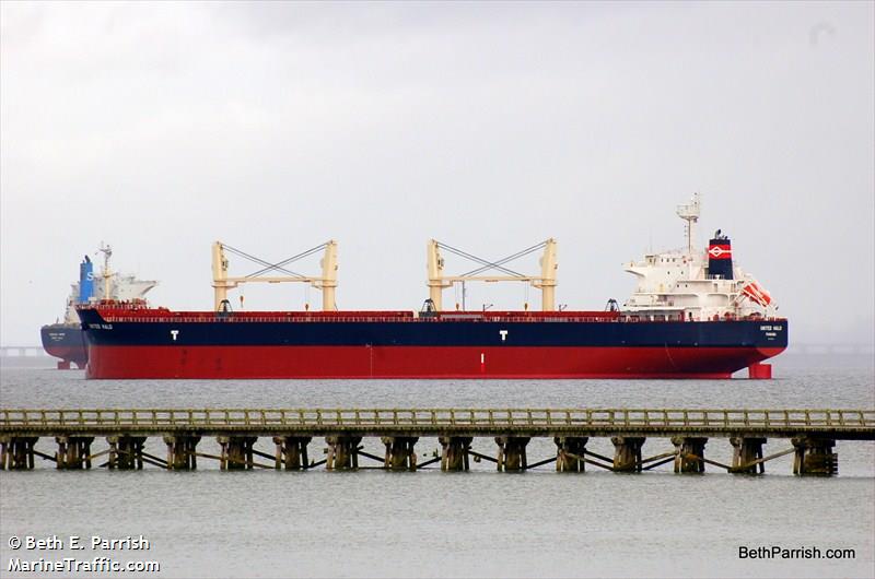 united halo (Bulk Carrier) - IMO 9593335, MMSI 373256000, Call Sign 3EYC6 under the flag of Panama