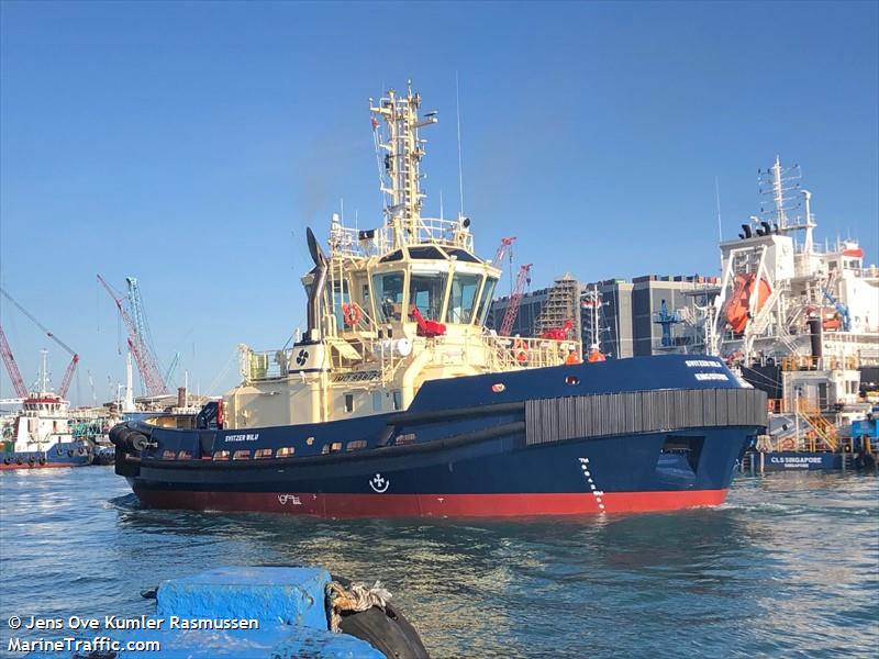 svitzer wilu (Tug) - IMO 9881287, MMSI 377014000, Call Sign VMKM under the flag of St Vincent & Grenadines