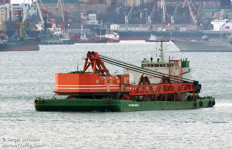 hai hong gong 66 (Dredger) - IMO 8537504, MMSI 413491530 under the flag of China