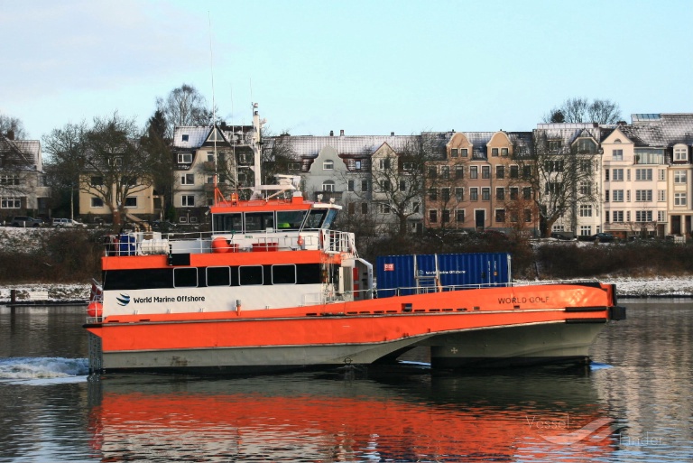 world sail (Offshore Tug/Supply Ship) - IMO 9681742, MMSI 416005864, Call Sign BR4175 under the flag of Taiwan