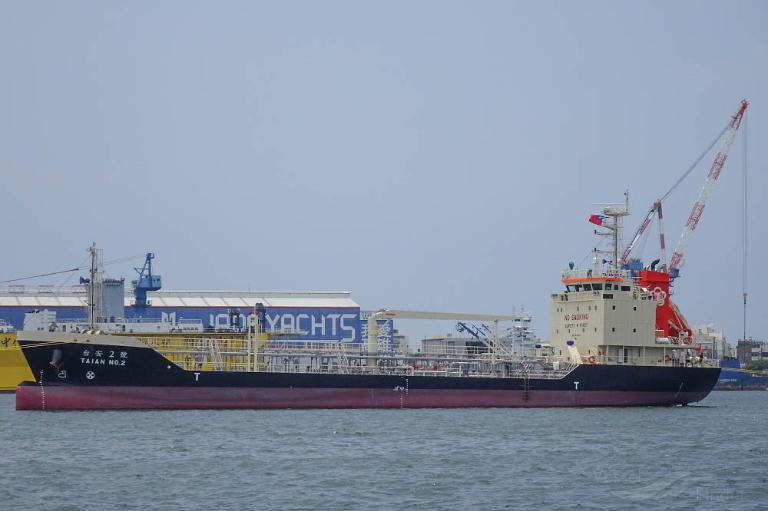 taian no.2 (Oil Products Tanker) - IMO 9874624, MMSI 416053000, Call Sign BHDZ under the flag of Taiwan