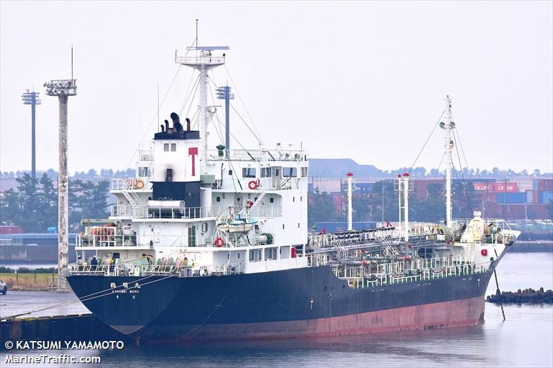 kakumei maru (Oil Products Tanker) - IMO 9401726, MMSI 431501866, Call Sign JD2283 under the flag of Japan