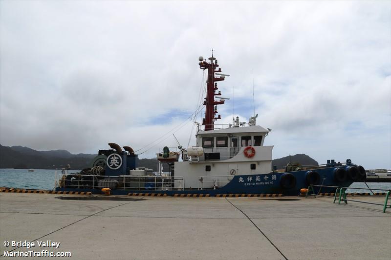 eishomaru no.10 (Tug) - IMO 9373761, MMSI 431602311, Call Sign JD2156 under the flag of Japan