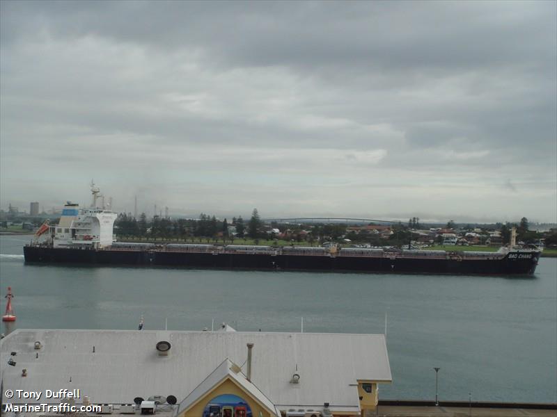 shun chang (Bulk Carrier) - IMO 9498860, MMSI 477614300, Call Sign VREO6 under the flag of Hong Kong