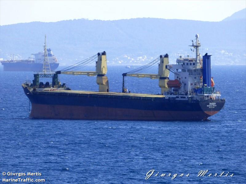 rider (General Cargo Ship) - IMO 9017628, MMSI 511100399, Call Sign T8A3538 under the flag of Palau