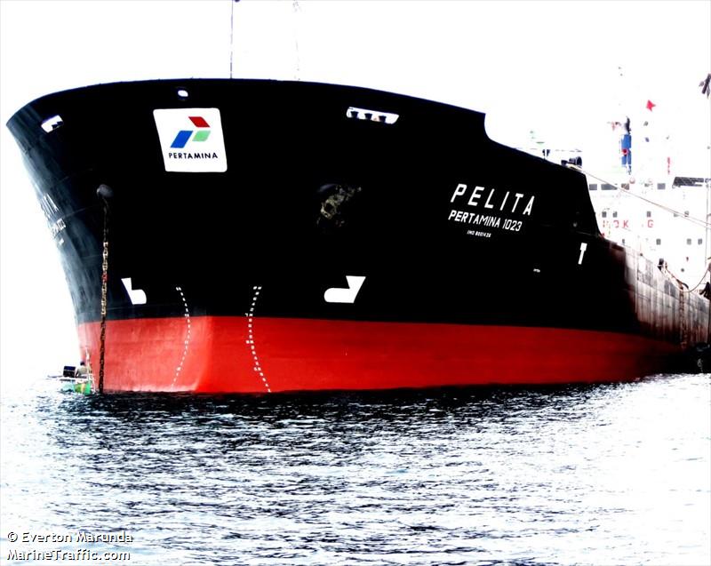 mt pelita (Oil Products Tanker) - IMO 8001426, MMSI 525008017, Call Sign YDXK under the flag of Indonesia