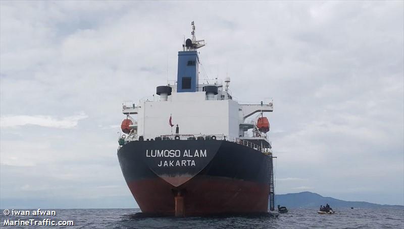 lumoso alam (Bulk Carrier) - IMO 9216688, MMSI 525113020, Call Sign YCVU1 under the flag of Indonesia