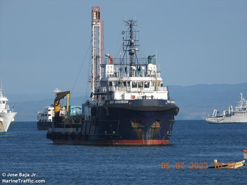 geo sovereign (Offshore Tug/Supply Ship) - IMO 9376139, MMSI 529966000, Call Sign T3YD2 under the flag of Kiribati