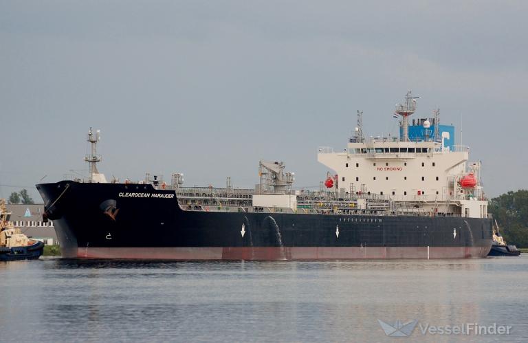 clearocean marauder (Chemical/Oil Products Tanker) - IMO 9890446, MMSI 538009138, Call Sign V7A4367 under the flag of Marshall Islands