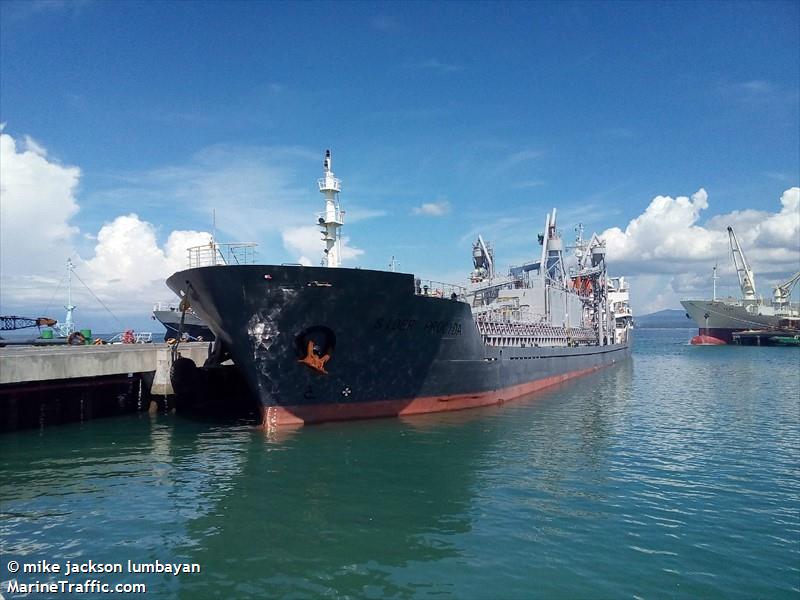 sider procida (Cement Carrier) - IMO 9634062, MMSI 548866000, Call Sign DUH3593 under the flag of Philippines