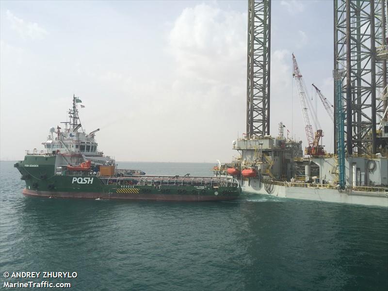 posh gemsbok (Offshore Tug/Supply Ship) - IMO 9830331, MMSI 563035800, Call Sign 9V5364 under the flag of Singapore