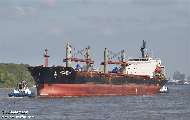 richmond pearl (Bulk Carrier) - IMO 9347889, MMSI 636020518, Call Sign D5ZO5 under the flag of Liberia