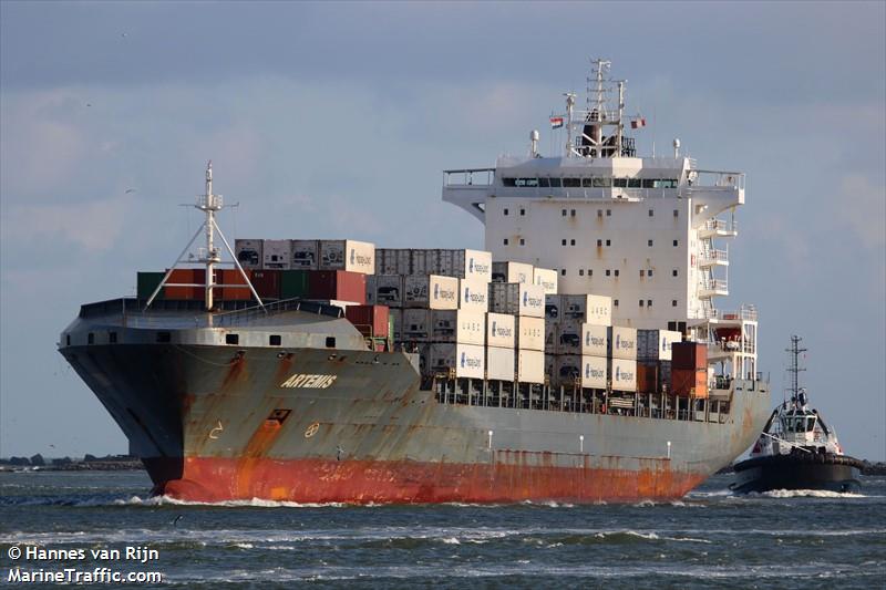 artemis (Container Ship) - IMO 9339595, MMSI 636092995, Call Sign A8OP7 under the flag of Liberia