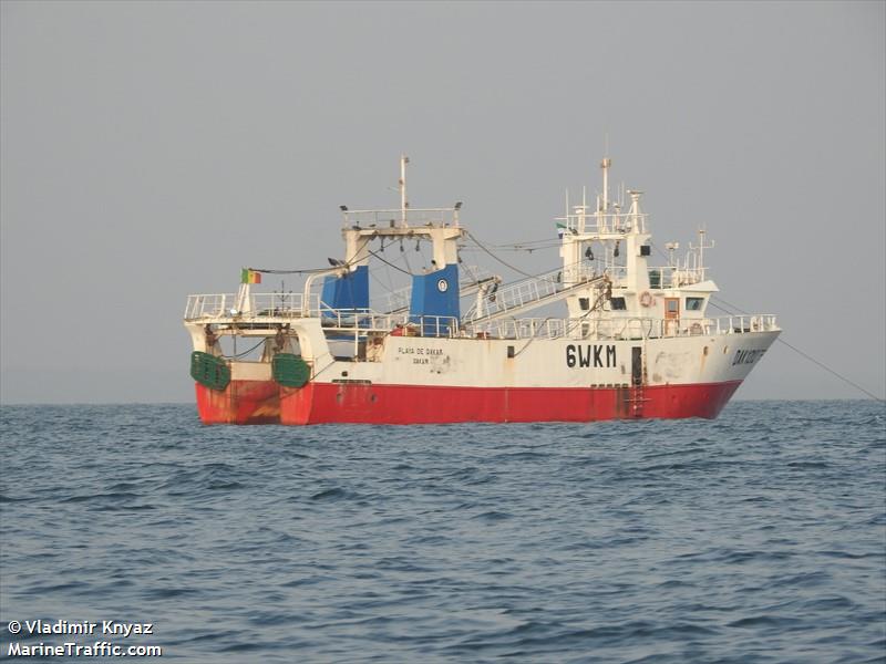 playa de dakar (Fishing vessel) - IMO , MMSI 663128000, Call Sign 6WKM under the flag of Senegal