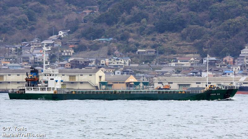 shun jia (General Cargo Ship) - IMO 9078543, MMSI 667001789, Call Sign 9LU2592 under the flag of Sierra Leone