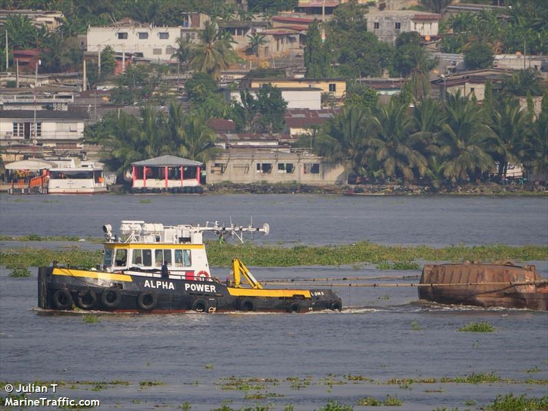 alpha power (Tug) - IMO 9106546, MMSI 671796000, Call Sign 5VEJ9 under the flag of Togolese Rep