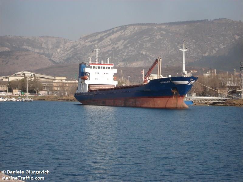 deniz (General Cargo Ship) - IMO 8202563, MMSI 677018800, Call Sign 5IM288 under the flag of Tanzania