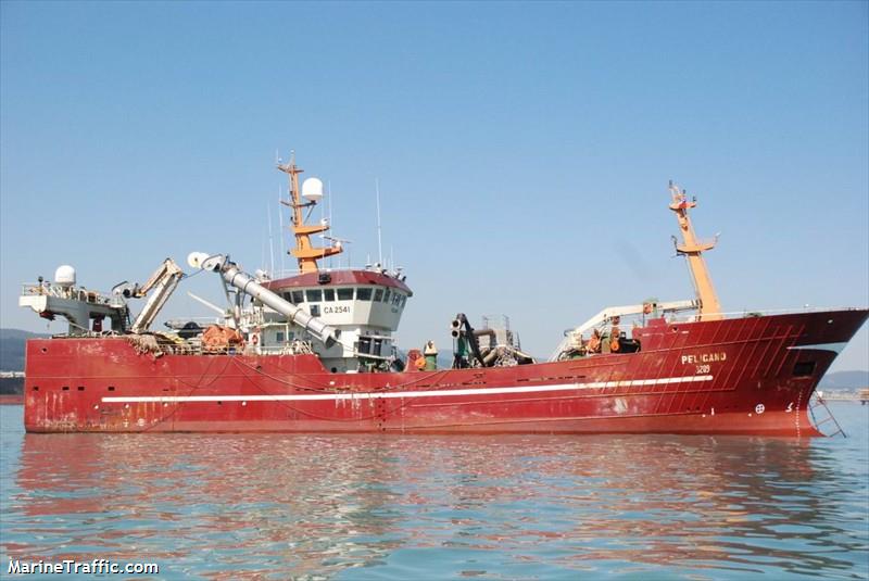 pelicano (Fishing Vessel) - IMO 9105671, MMSI 725000669, Call Sign CA2541 under the flag of Chile