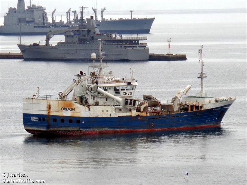 vesterveg (Fishing Vessel) - IMO 9163013, MMSI 725004270, Call Sign CBVG under the flag of Chile