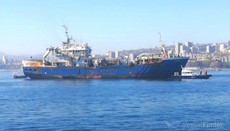 lonco (Fishing vessel) - IMO , MMSI 725004500, Call Sign CBLN under the flag of Chile