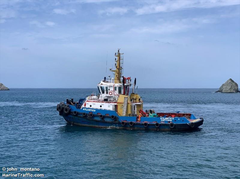 atlantico (Tug) - IMO 9517757, MMSI 730151463, Call Sign HKDY5 under the flag of Colombia