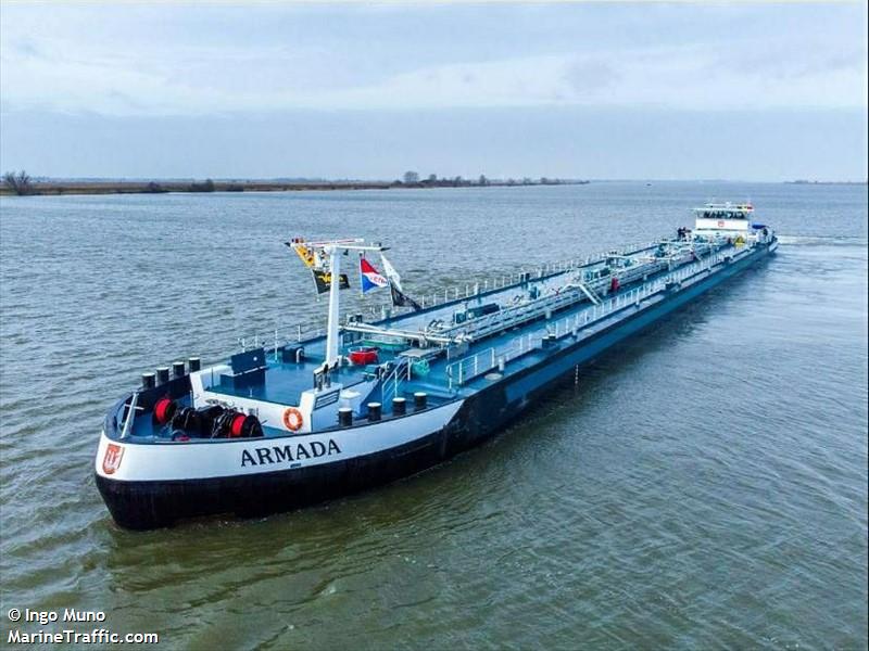 armada (Tanker) - IMO , MMSI 205252890, Call Sign OT2528 under the flag of Belgium
