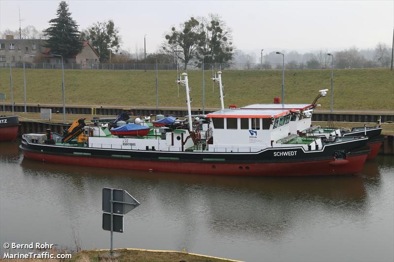 eb schwedt (Other type) - IMO , MMSI 211500270, Call Sign DB6146 under the flag of Germany