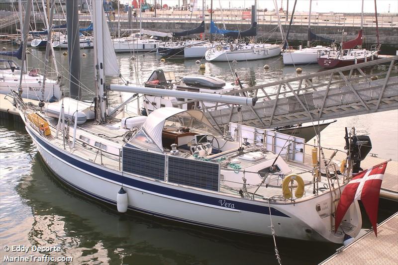 vera (Pleasure craft) - IMO , MMSI 219020324, Call Sign XPE6724 under the flag of Denmark