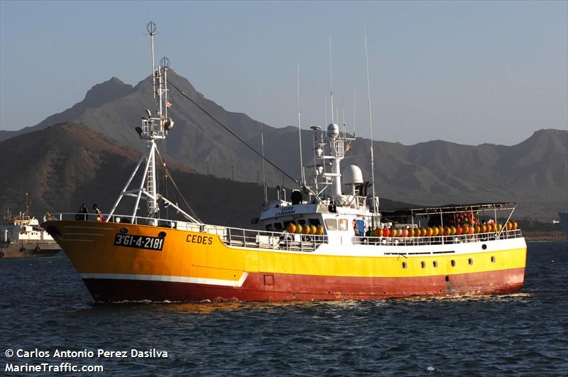 cedes (Fishing Vessel) - IMO 8903583, MMSI 224261000, Call Sign EHQA under the flag of Spain
