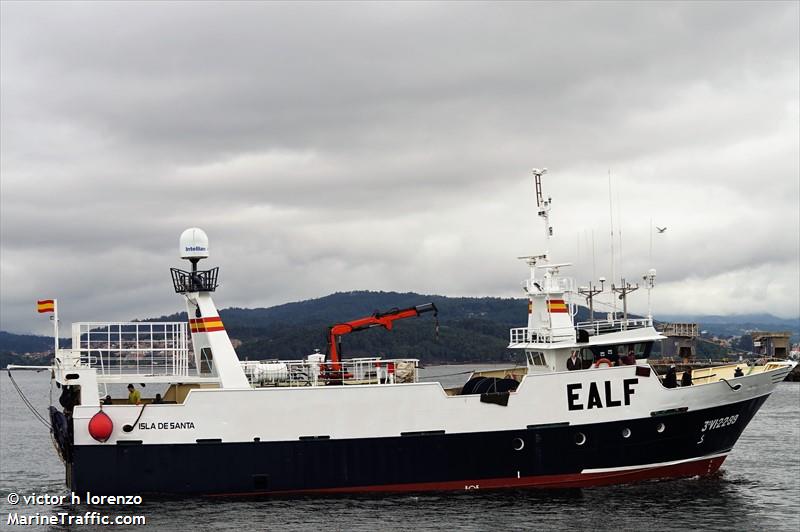 isla de santa (Fishing Vessel) - IMO 9192806, MMSI 224292000, Call Sign EALF under the flag of Spain