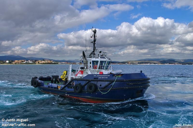 vb juangonzalez (Tug) - IMO 9813125, MMSI 224784000, Call Sign EASG under the flag of Spain