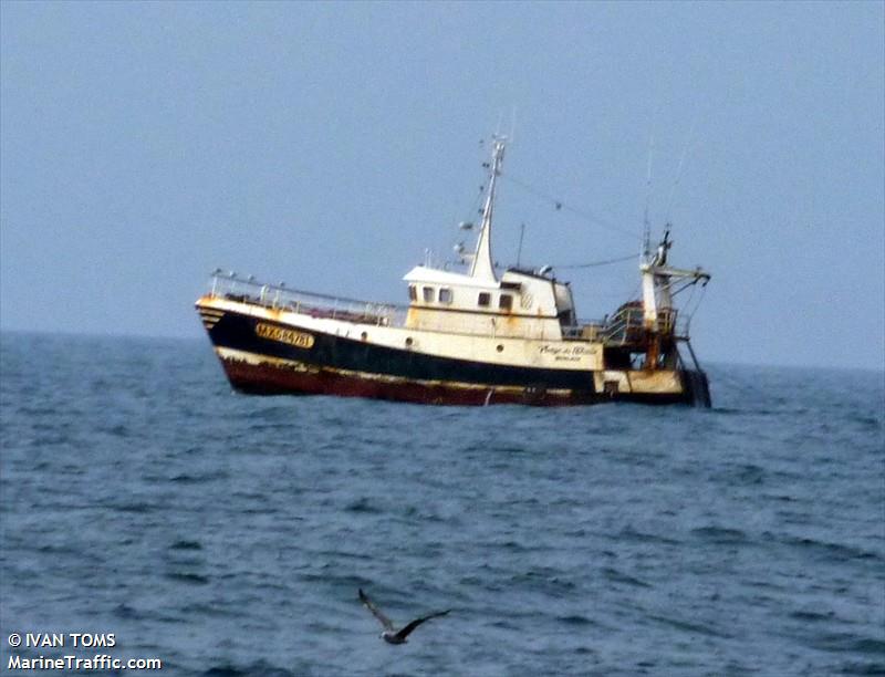 fv vierge delocean (Fishing vessel) - IMO , MMSI 227330000, Call Sign FHBO under the flag of France