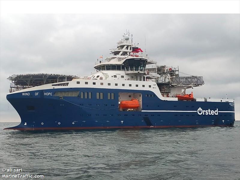 wind of hope (Work/Repair Vessel) - IMO 9869045, MMSI 228388900, Call Sign FLZT under the flag of France
