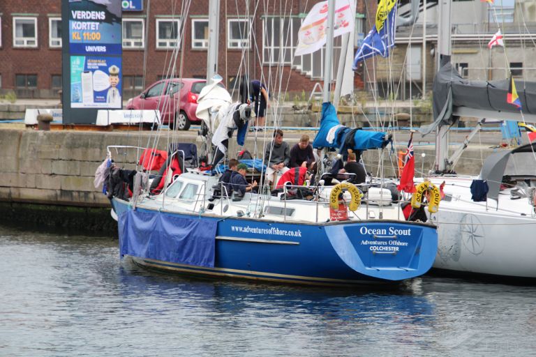 ocean scout (Sailing vessel) - IMO , MMSI 235001005, Call Sign MQPV6 under the flag of United Kingdom (UK)