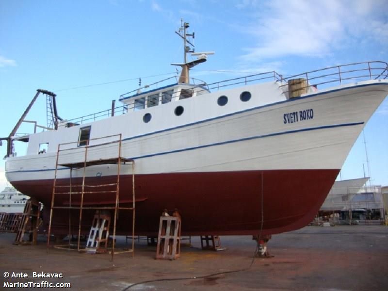 sveti roko (Fishing vessel) - IMO , MMSI 238317140, Call Sign 9A4509 under the flag of Croatia