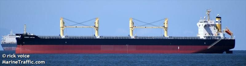 desert virtue (Bulk Carrier) - IMO 9883132, MMSI 241703000, Call Sign SVDH4 under the flag of Greece