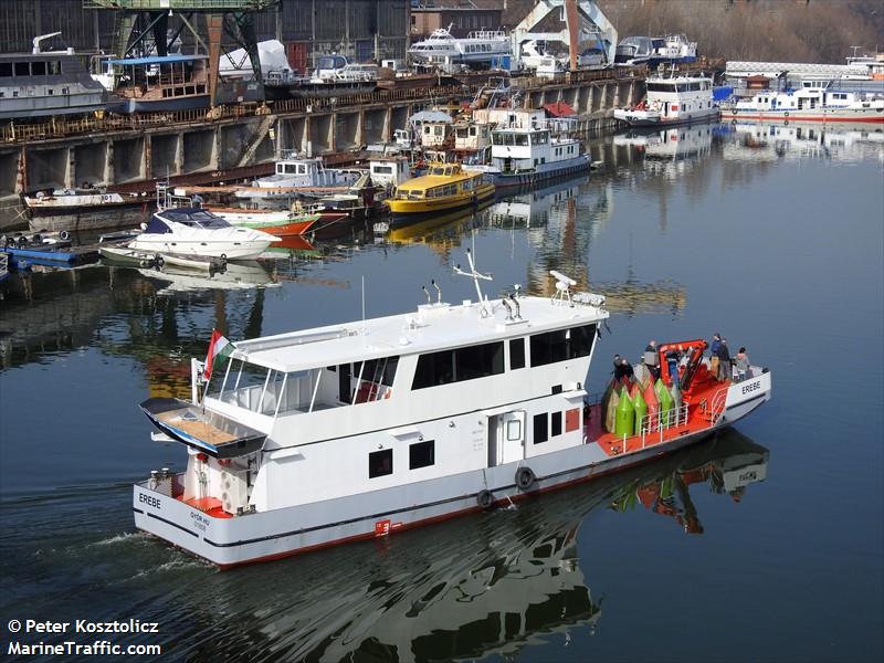 erebe (Dredging or UW ops) - IMO , MMSI 243042779, Call Sign HGD2779 under the flag of Hungary