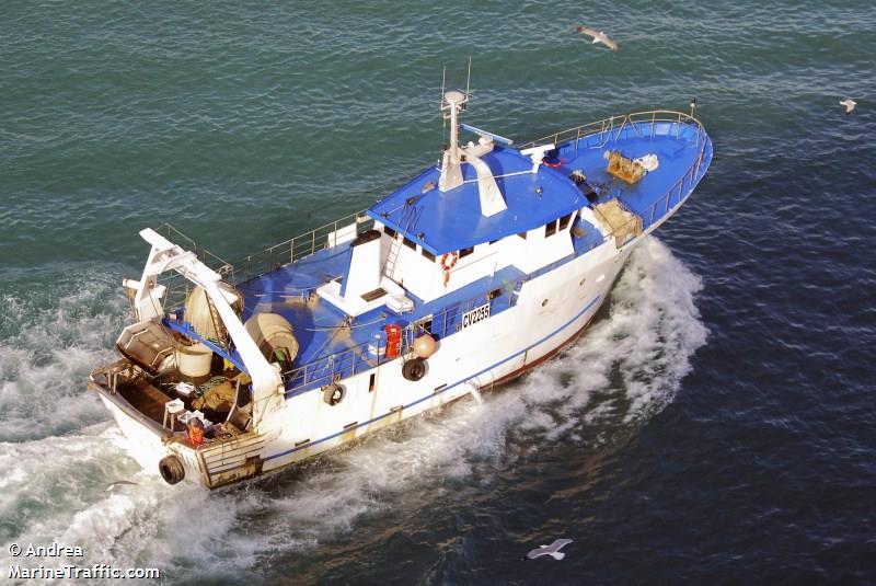 arcangelo gaetani (Fishing vessel) - IMO , MMSI 247097280, Call Sign IIFD2 under the flag of Italy