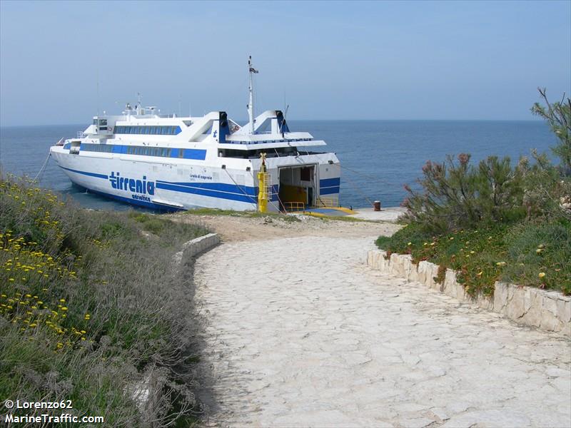 isola di capraia (Passenger/Ro-Ro Cargo Ship) - IMO 9166182, MMSI 247388000, Call Sign IBIB under the flag of Italy