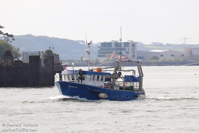 emma lou gillnets (Fishing vessel) - IMO , MMSI 250005766, Call Sign EIWB6 under the flag of Ireland