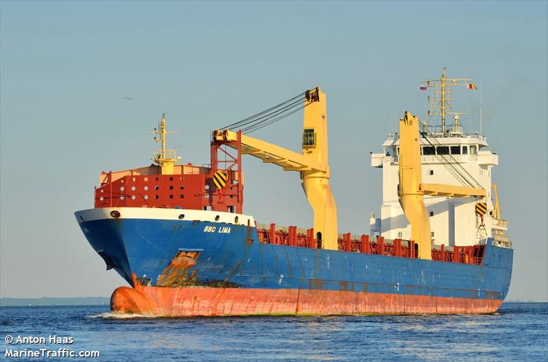 bbc lima (General Cargo Ship) - IMO 9513622, MMSI 255806454, Call Sign CQEQ3 under the flag of Madeira