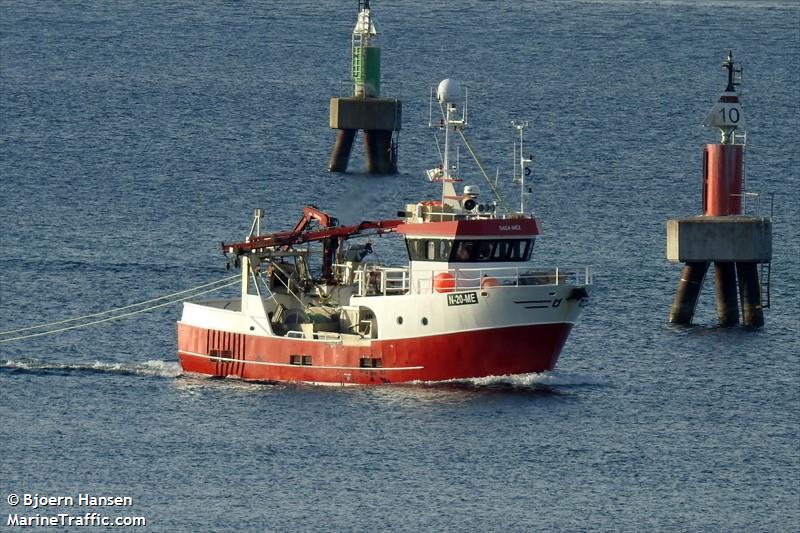 saga inez (Fishing vessel) - IMO , MMSI 257035940, Call Sign LK5867 under the flag of Norway