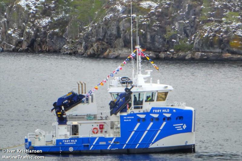 froy hild (Work/Repair Vessel) - IMO 9906099, MMSI 258002430, Call Sign LGIP under the flag of Norway