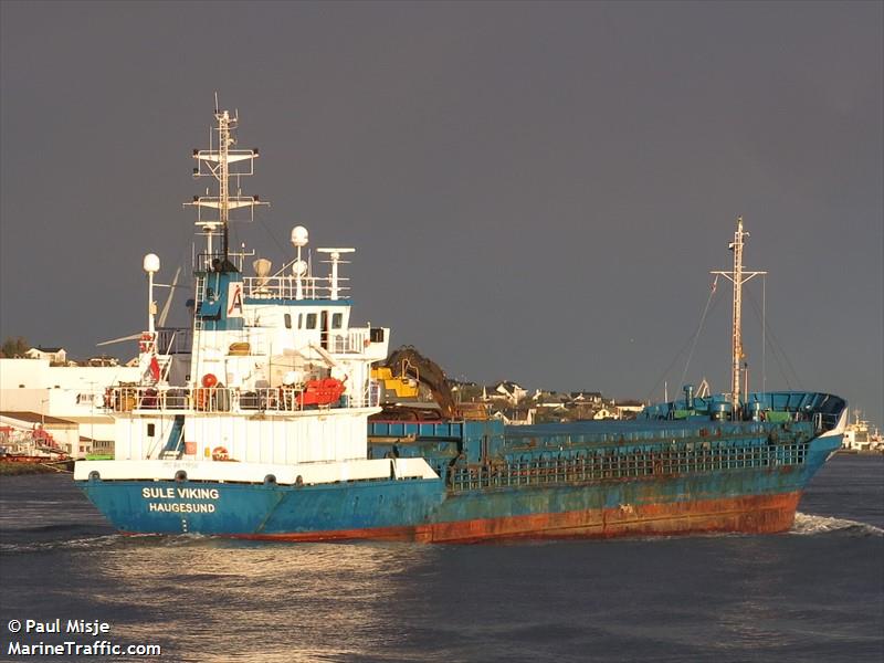 sule viking (General Cargo Ship) - IMO 8611958, MMSI 258003290, Call Sign LAMF8 under the flag of Norway