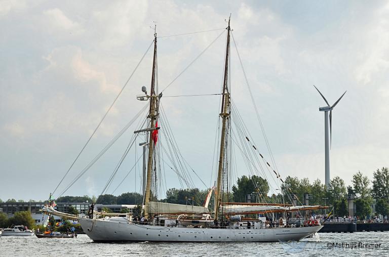hms gladan (Sailing vessel) - IMO , MMSI 265404000, Call Sign SBCG under the flag of Sweden