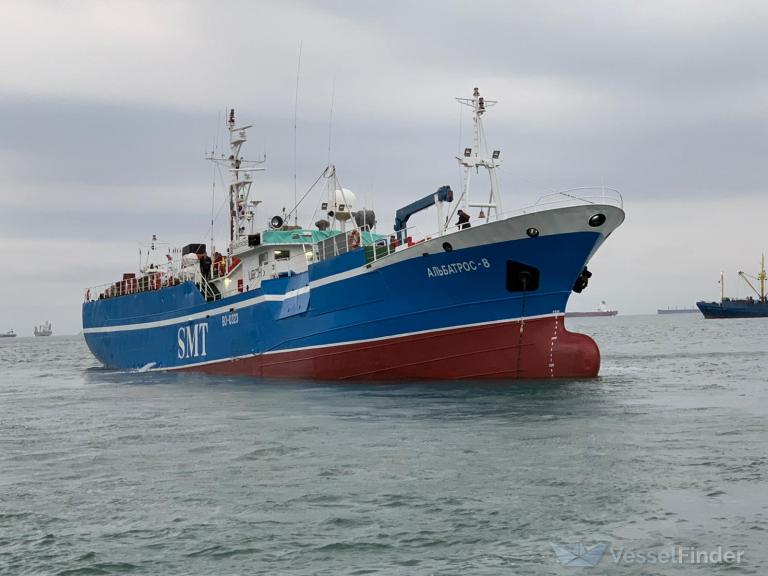 albatross 8 (Fishing Vessel) - IMO 8961781, MMSI 273352640, Call Sign UBZH5 under the flag of Russia